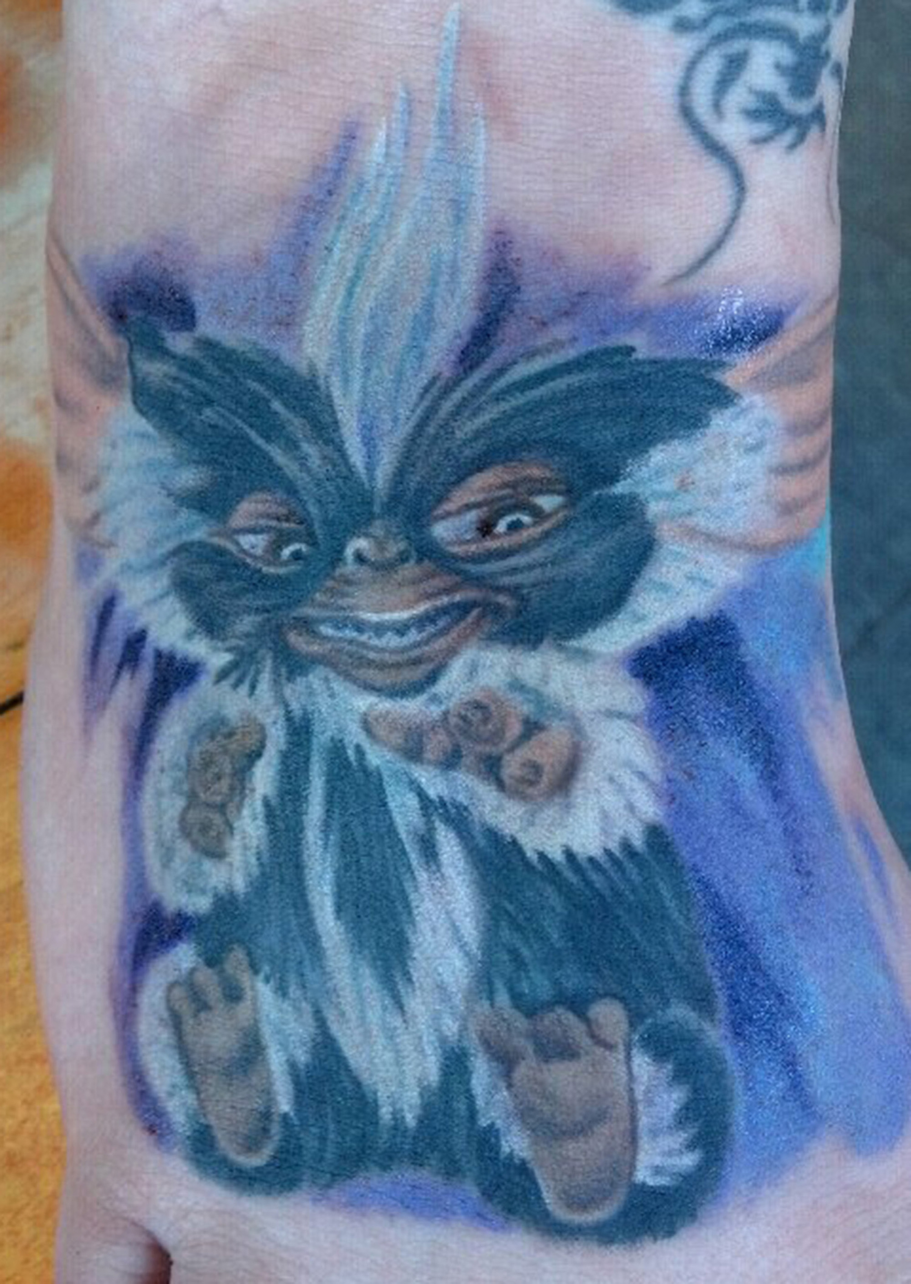 Color Lower Leg Tattoo Mark Sinsel TrueArtists