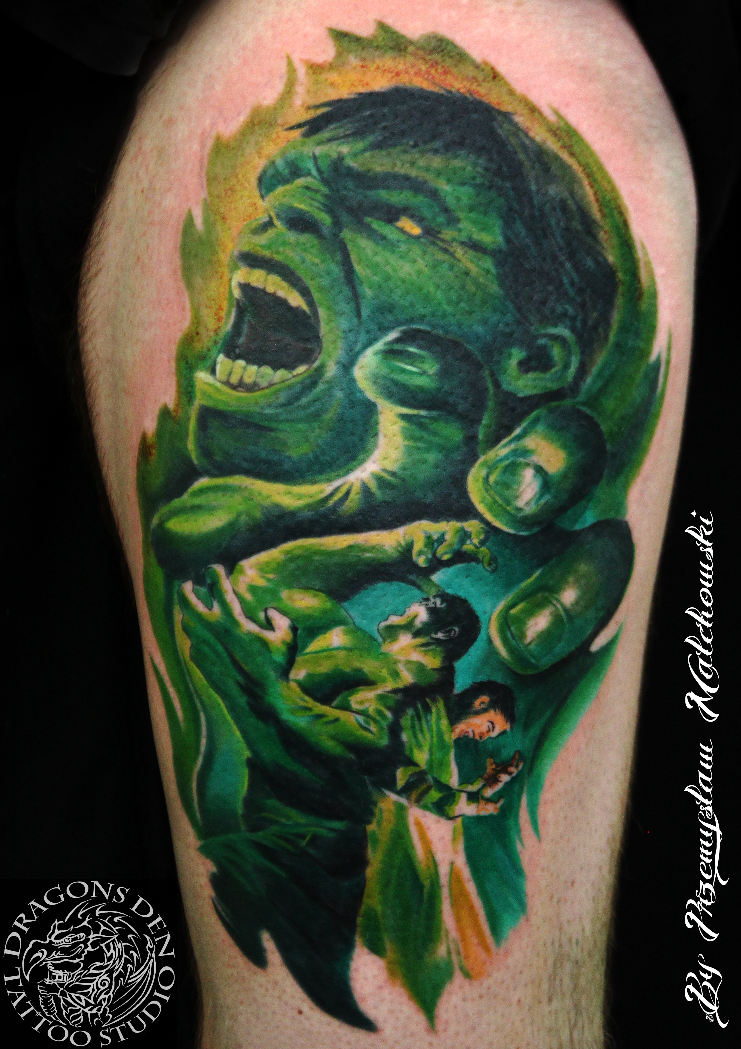 incredible hulk tattoos ideas