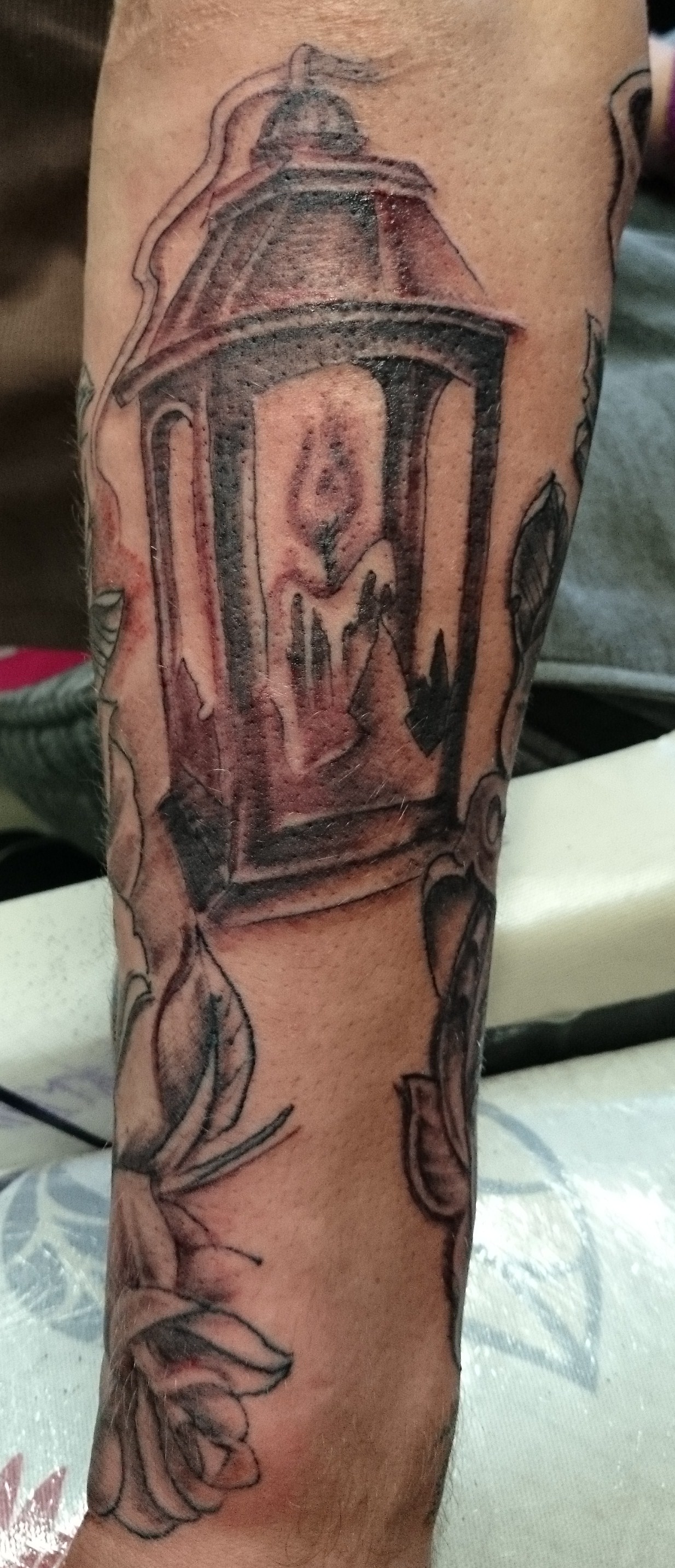 Black & Grey Forearm Tattoo | Qs Tattoos Stroud - TrueArtists