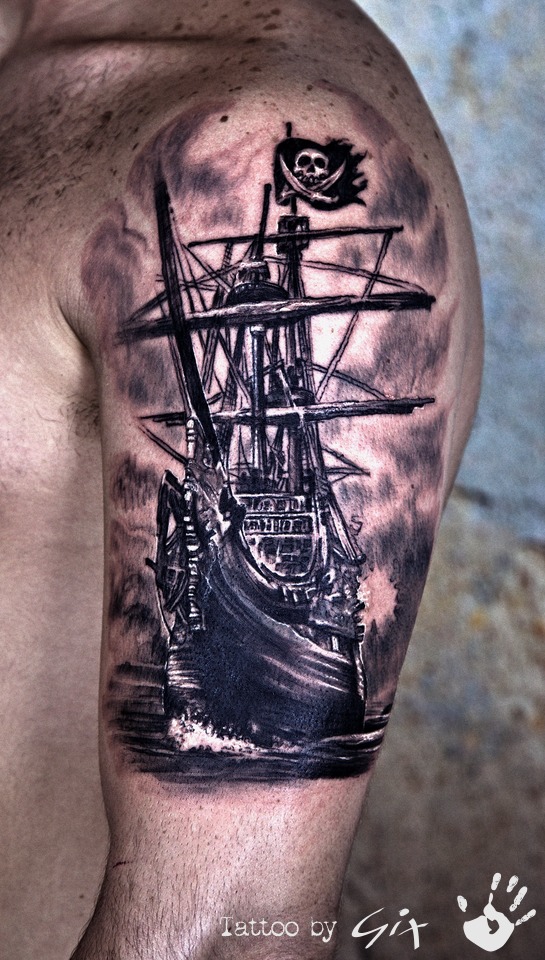 ghost ship tattoo shop