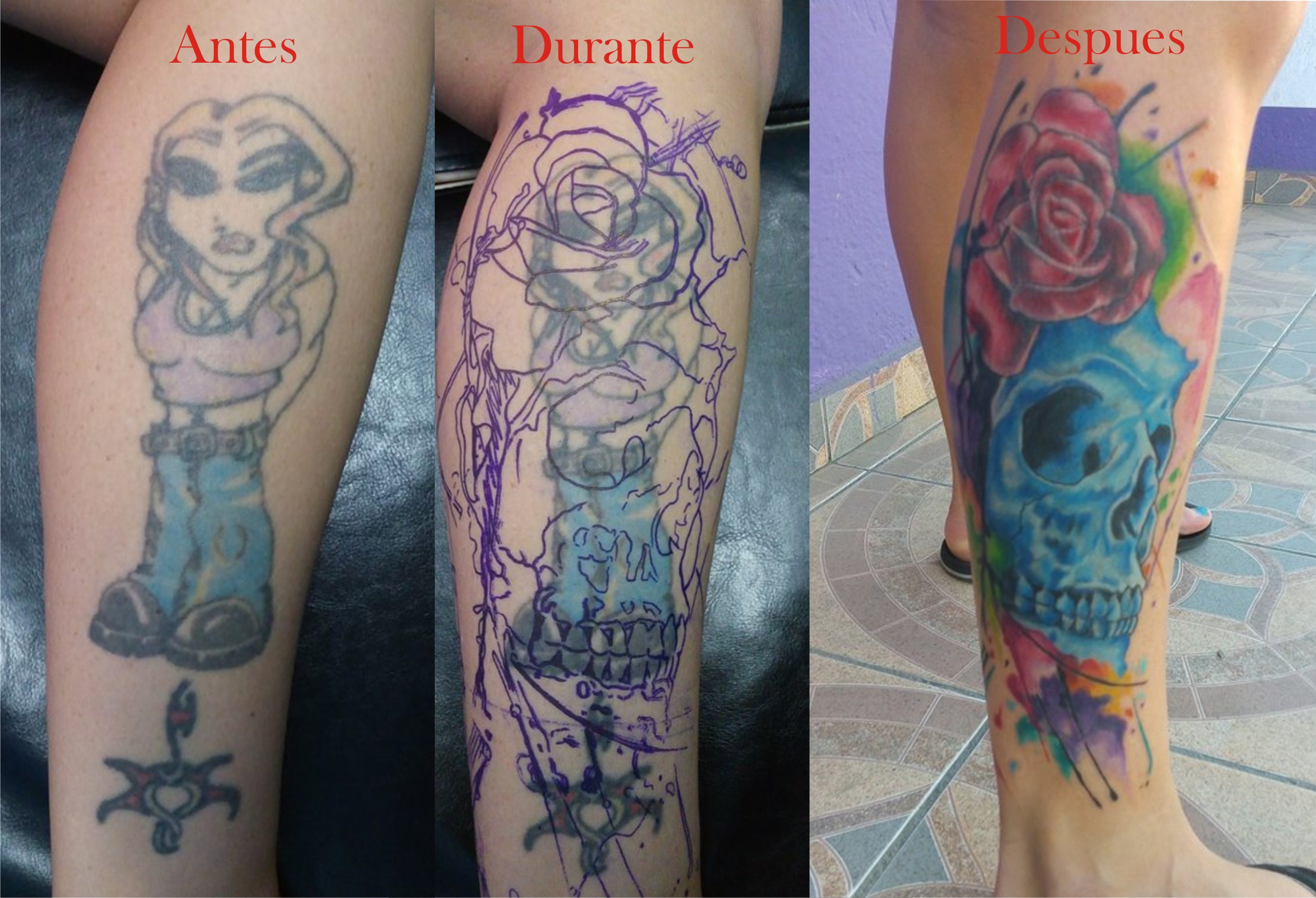 Color Lower Leg Tattoo Raven Zaigon TrueArtists