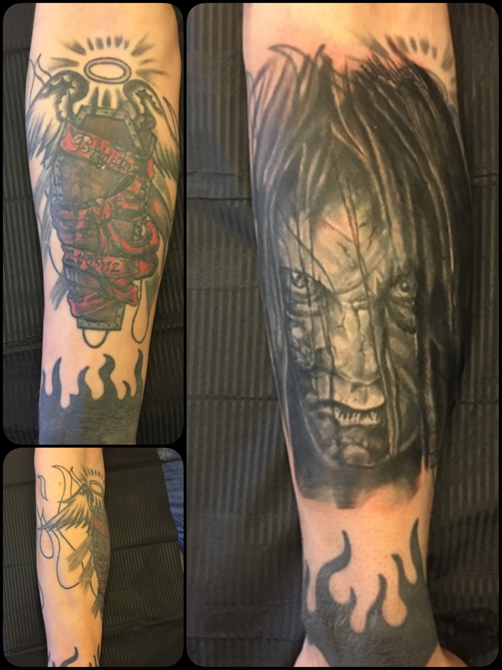 Black & Grey Forearm Tattoo Andrei Daniel Stancu TrueArtists