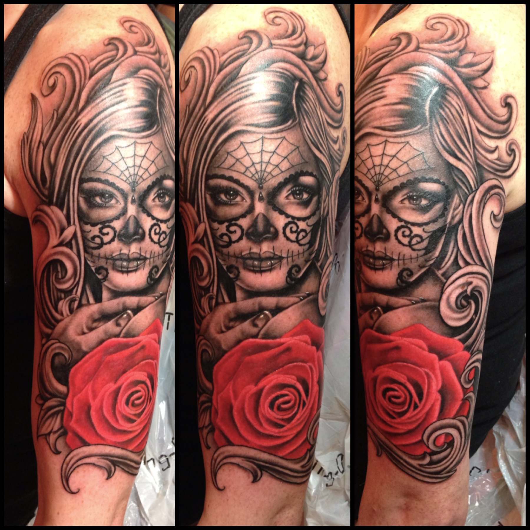 Black Grey Arm Tattoo Jeff Norton Trueartists