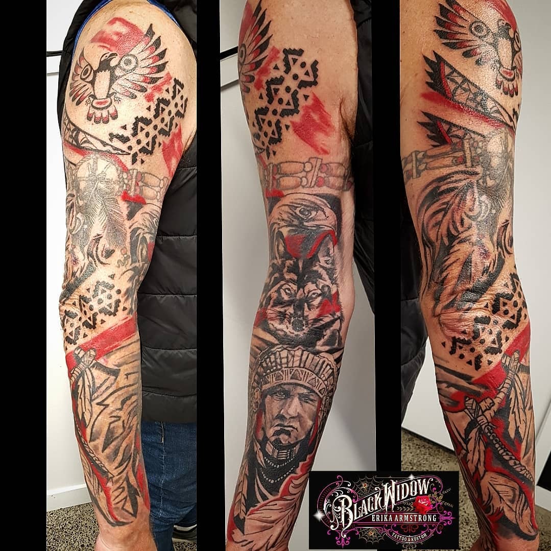 American Traditional Tattoo Sleeve  Timeless Designs With Rich Symbolism —  Certified Tattoo Studios